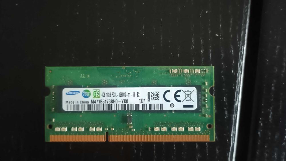 4 GB sodimm DDR3 samsung