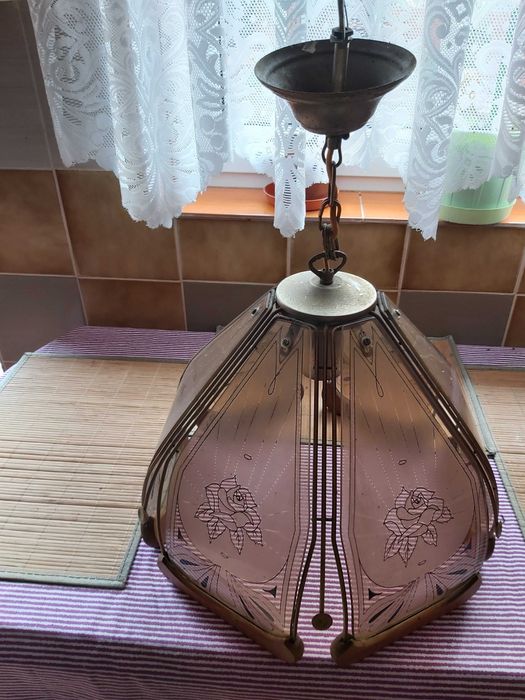 Lampa do kuchni wisząca na 1 żarówkę