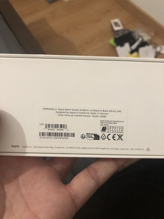 Vendo Caixa Apple Watch S10 46mm