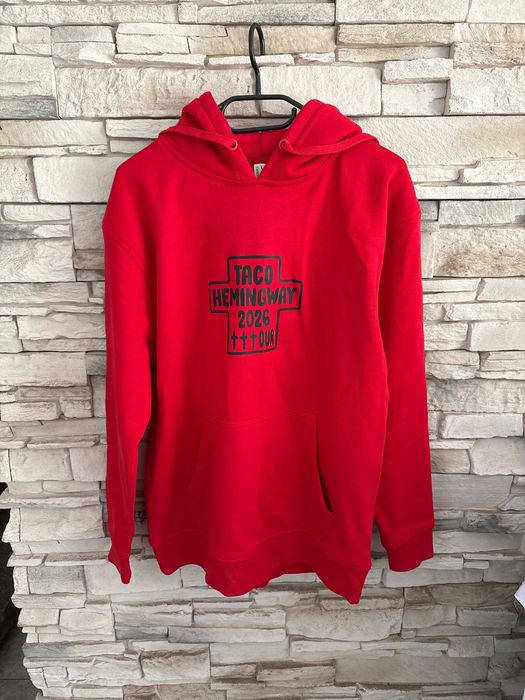 Czerwona bluza taco niemerczowa rozmiar XL jhk