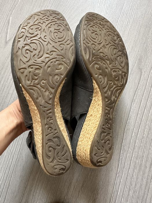 Босоножки эспадрильи ara кожа 39-40р