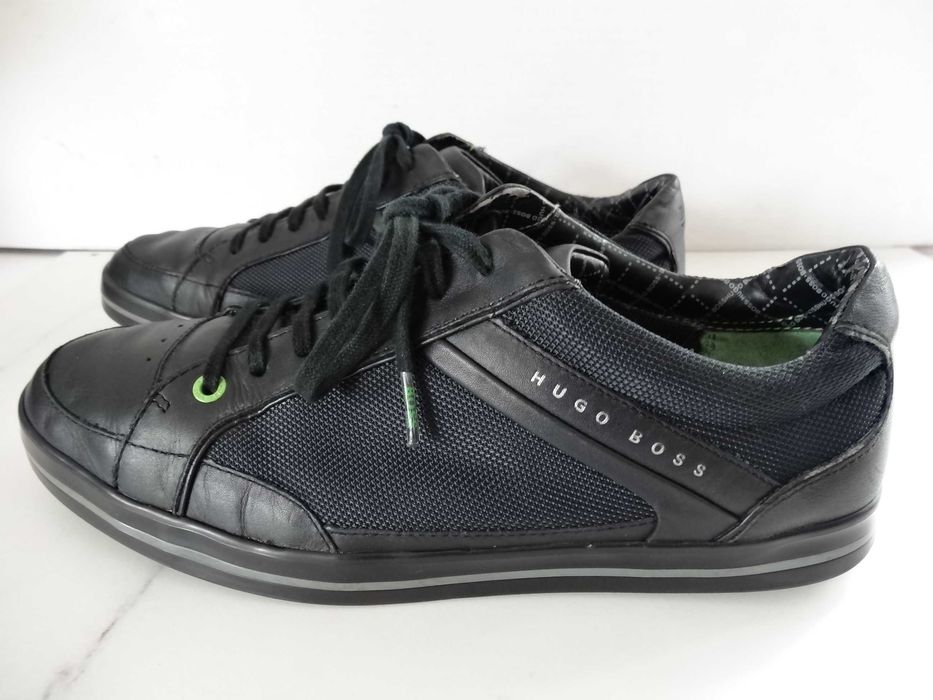 Buty HUGO BOSS ELDORO X roz 43 Skóra Półbuty Sneakersy