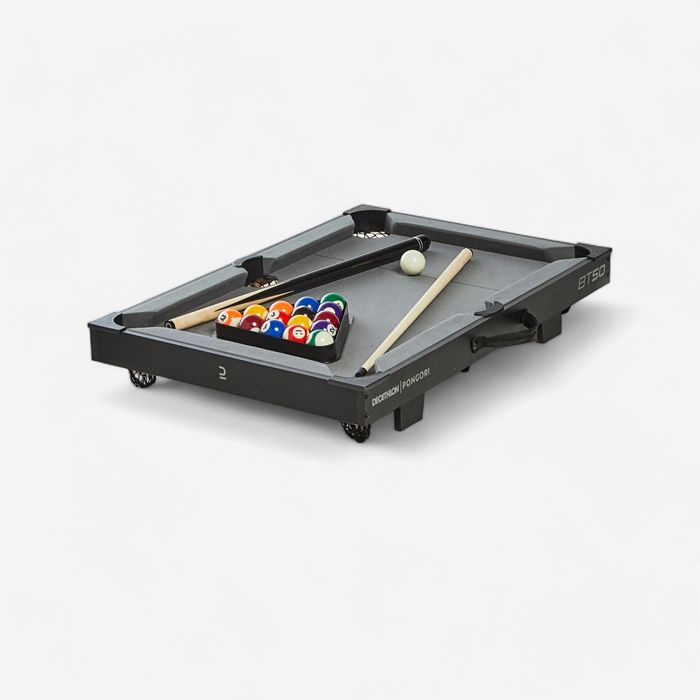 Mini Tabuleiro de Bilhar - BT 50 US Pano Cinzento