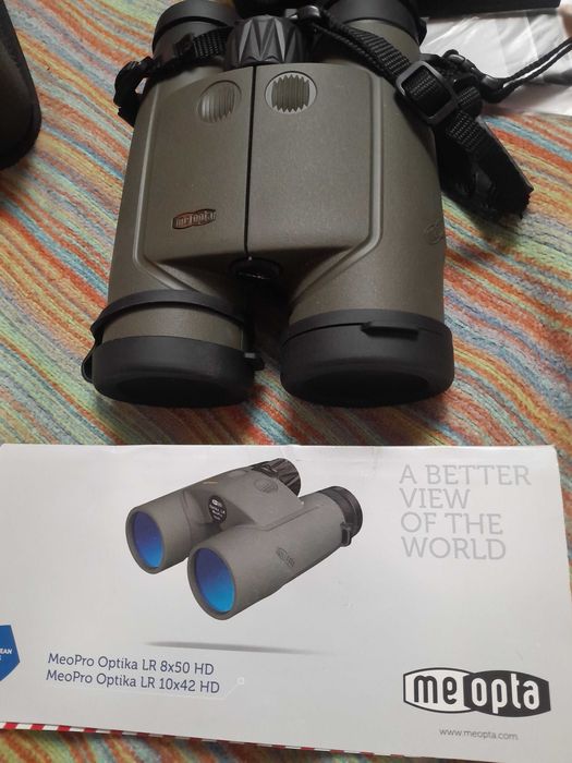 Бінокль Meopta Meopro Optika LR 8x50 з далекоміром