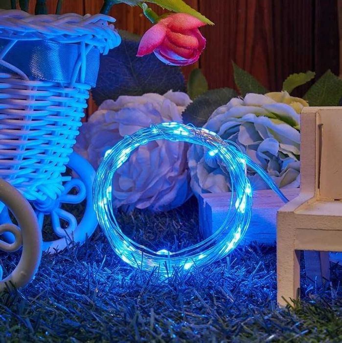 Гирлянды на батарейках 3,5 и 10 метров, РАСПРОДАЖА -65%