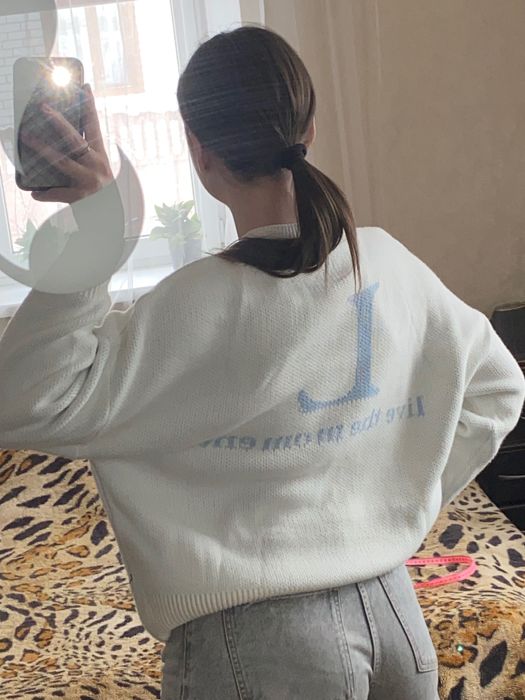 Білий светр Goldi майже новий