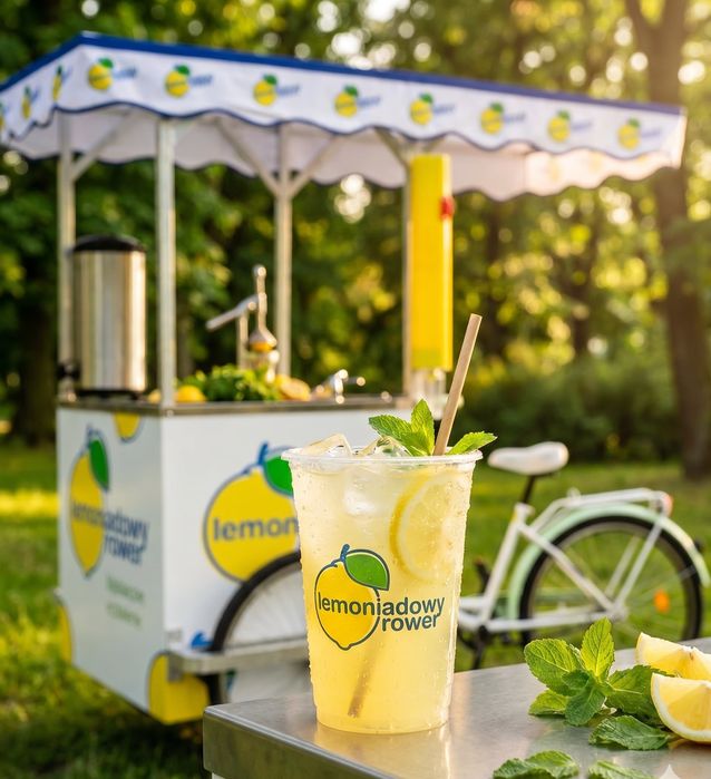 Rower gastronomiczny do sprzedaży lemoniady! Riksza Jak nowy!
