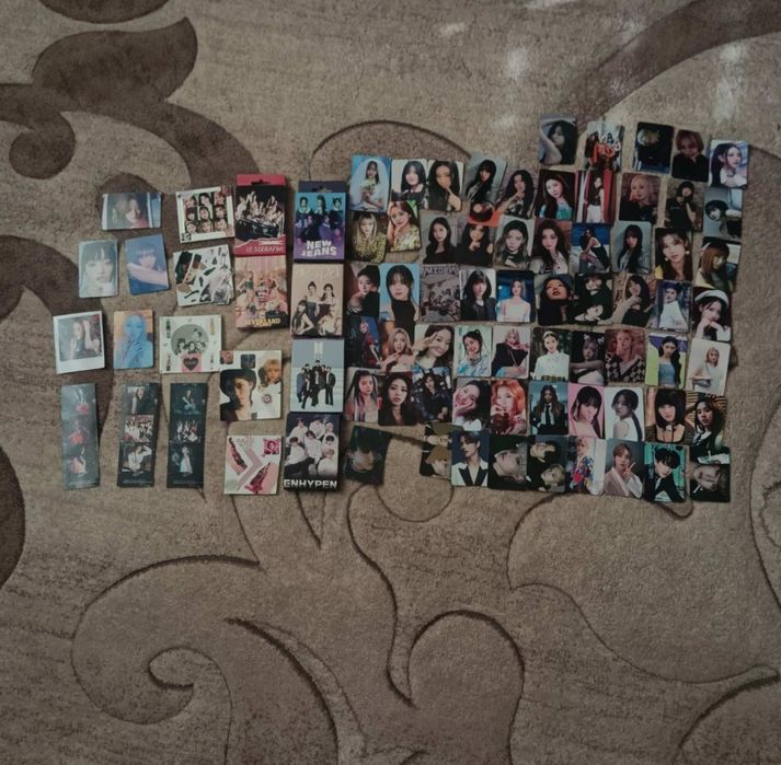 Лот кпоп карток різних груп