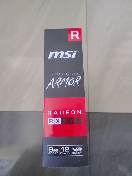 Karta graficzna MSI Radeon RX 570 ARMOR 8G OC | Pudełko | 100% Sprawna