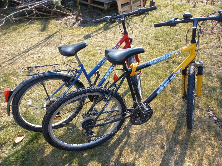 Dwa rowery 19,5cali oraz 14cali