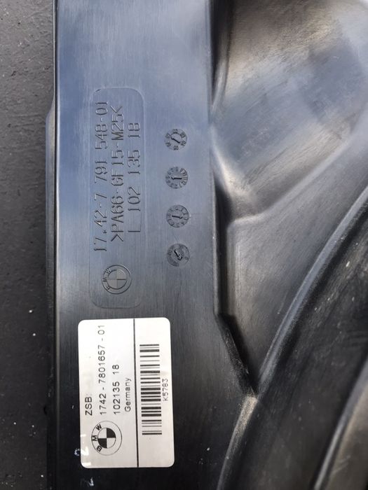 Вентилятор Радиатора BMW Е60 Е61 M57N 3.0 Кондиционера Bosch БМВ BEHR