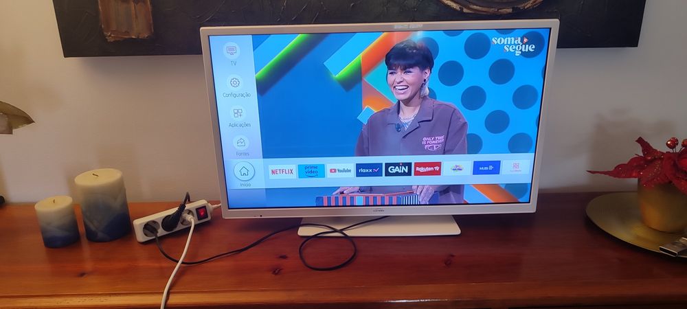 Smart TV eletrónia 32 polegadas