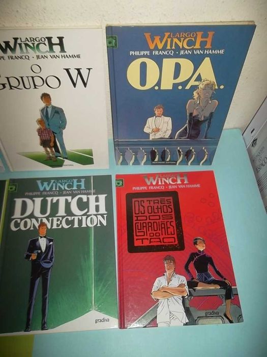Coleção LARGO WINCH em português (capa dura)