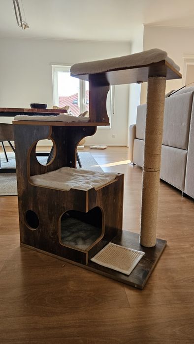Árvore de gatos, excelente estado