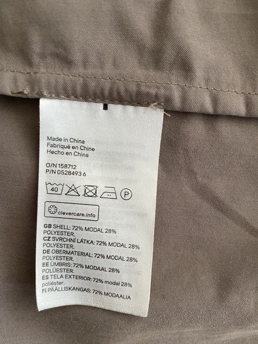 Trench H&M 36 S piekna zielen