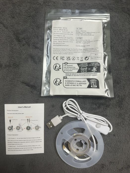 Світлодіодна стрічка USB (1метр)