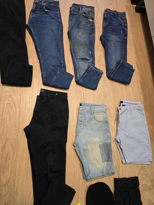 10 sztuk zestaw ubrań spodnie męskie Mega Paka