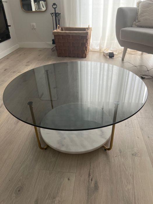 Mesa centro vidro temperado La redoute