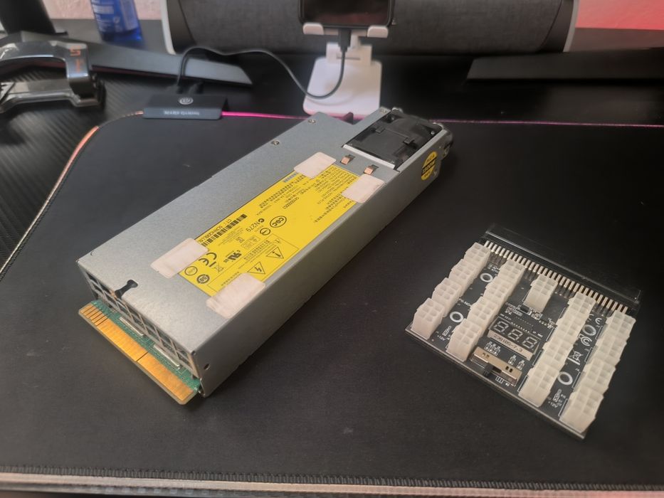 Fonte Servidor 1500w+ break out board e cabos