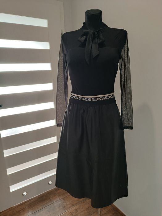 Spódnica ołówkowa z eco skóry