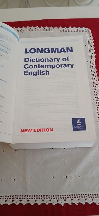 Dicionário de Inglês Longman, usado