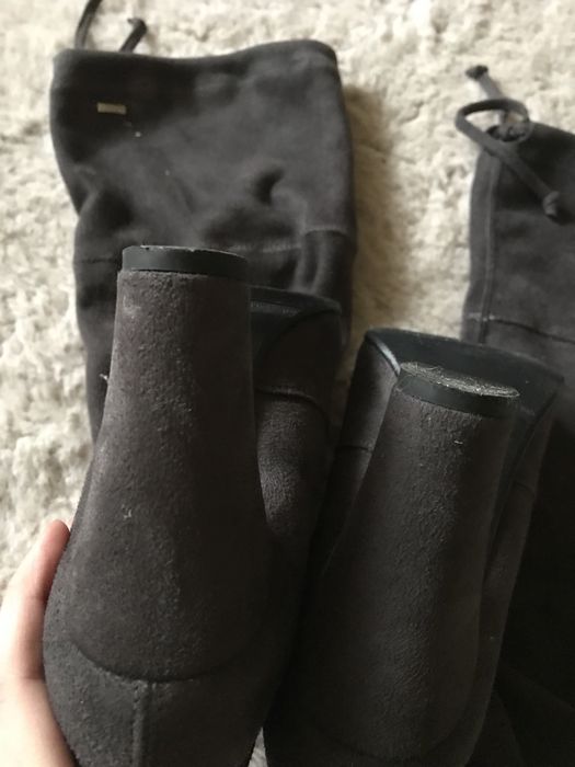 Muszkieterki szare r.38