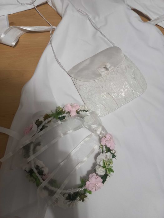 alba komunijna dla dziewczynki 140-146