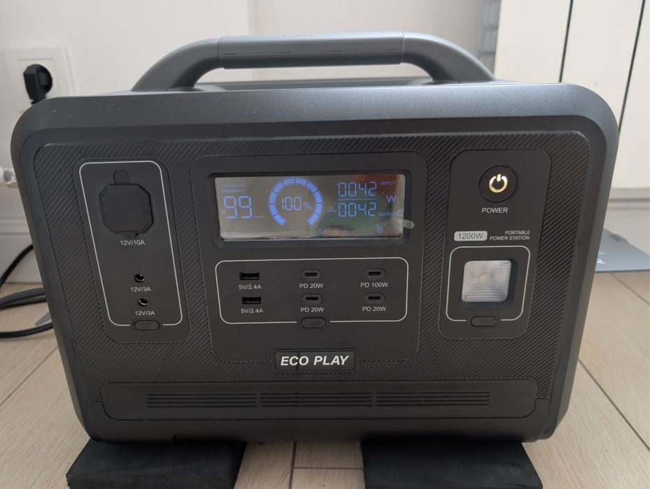 EcoFlow Екофло Зарядна станція Ecoplay P1202 1200w/1248wh LifePo4 Powe