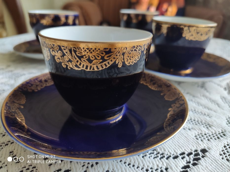 Кофейная пара ЛФЗ кобальт