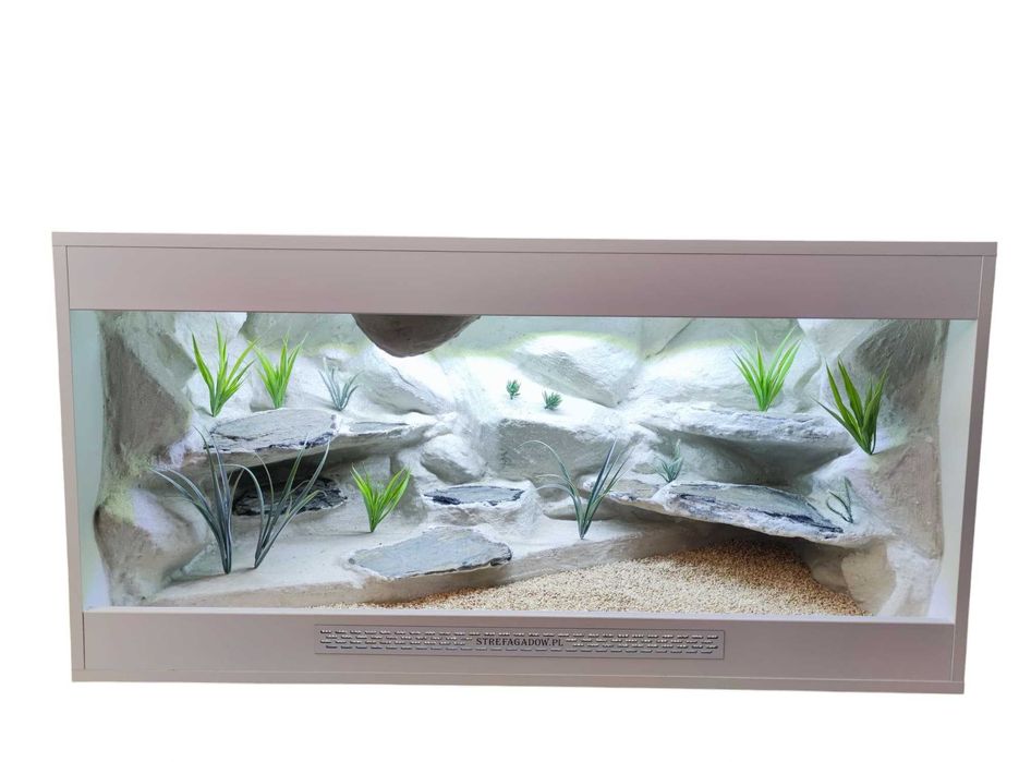 Terrarium 120x60x60 dla agamy jaszczurki