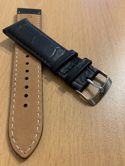 Pulseira de relogio em pele