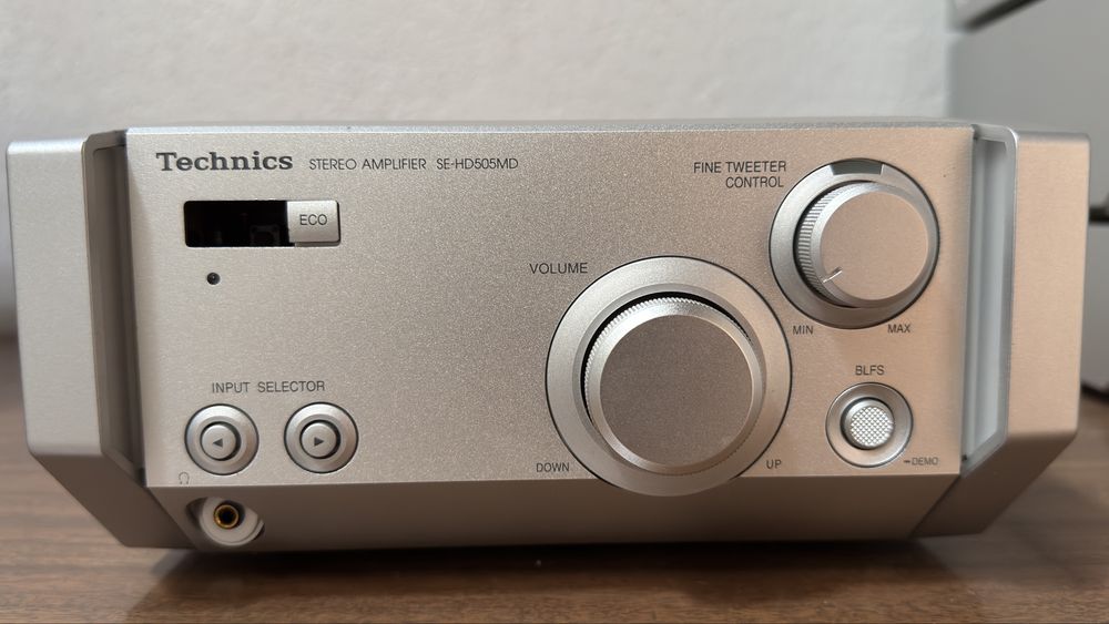 Technics HD505 Completo (MiniDisc + CD + Amplificador + Colunas + Comando)