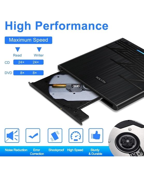 Зовнішній blu-ray привід, usb, дисковод cd, dvd drive