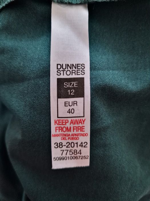 Sukienka pozlacana"Dunnes".