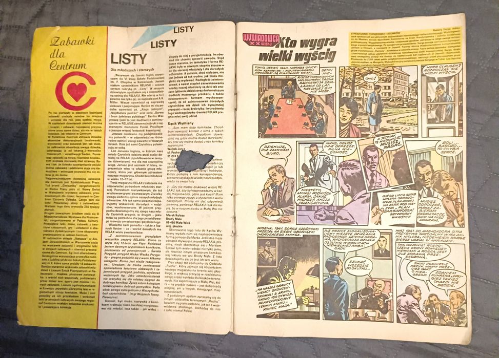 87# Relaks "Magazyn opowieści rysunkowych" - Komiks 1978r.