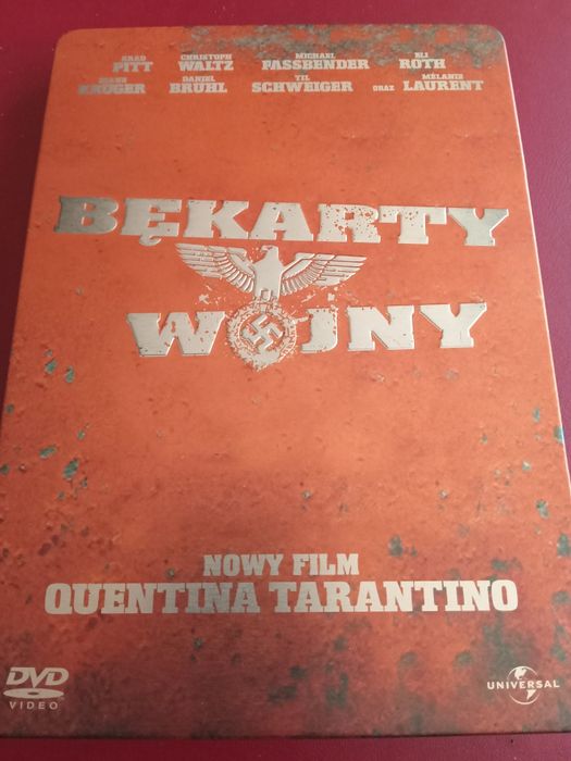Unikat! DVD Bękarty Wojny. Metalbox - pudełko.