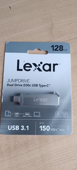 Lexar pendrive 128gb USB 3.1 type-C type-a
