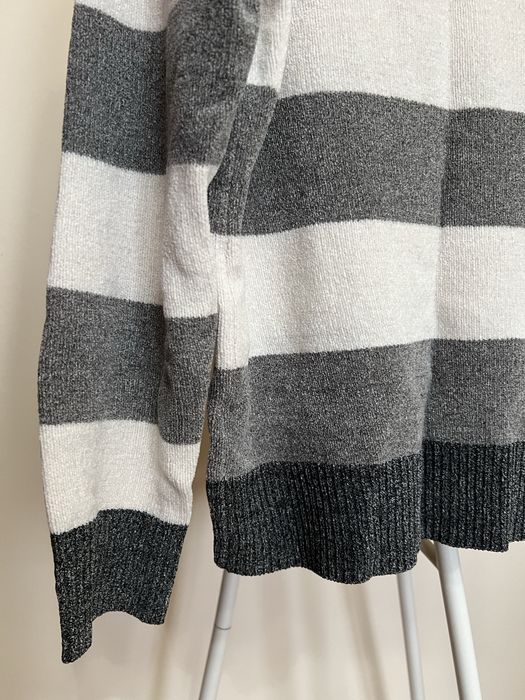 Sweter golf w pasy XL