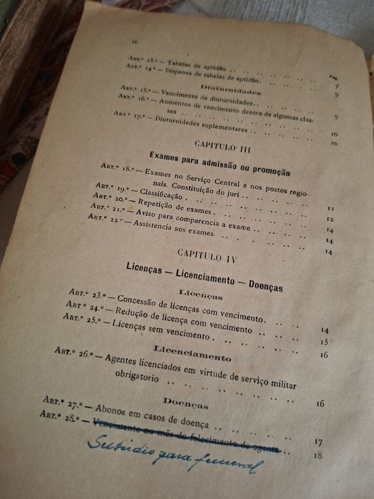 Regulamento Geral do pessoal da CP em 1927
