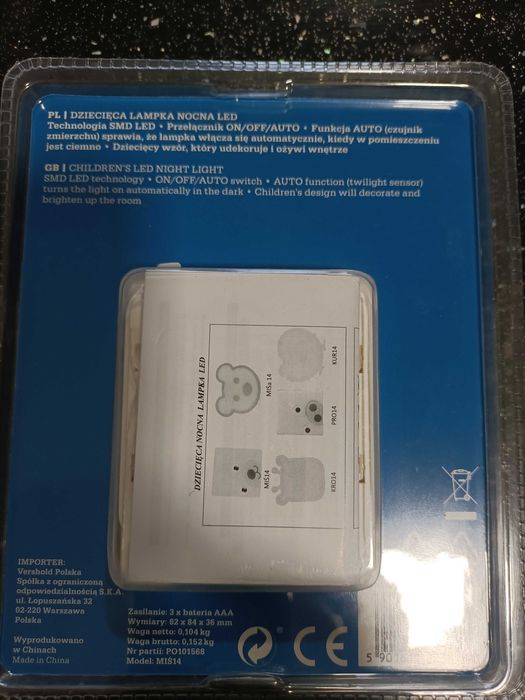 Lampka LED dla dzieci