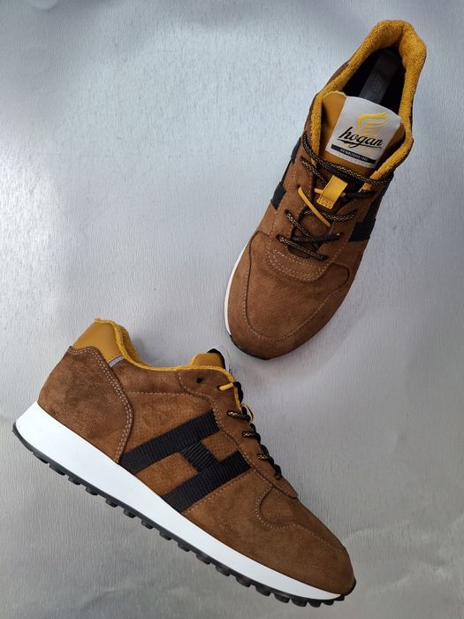 Кроссовки Hogan H86RUN Brown 
ОРИГИНАЛ Италия!
Отлично подход