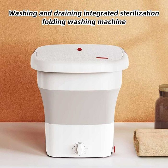 CEIEVER – Przenośna pralka składana 12l z ultradźwiękami i steryliz UV