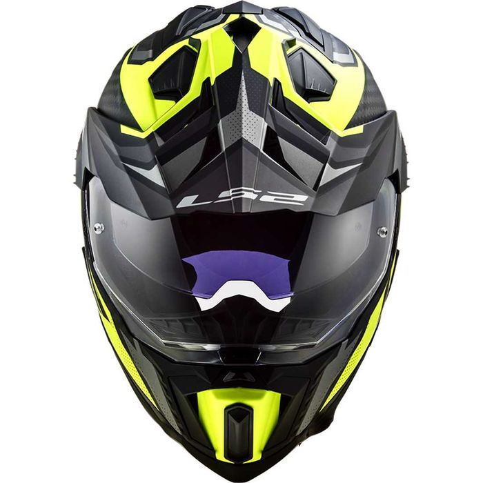 Capacete NOVO LS2 Explorer Carbon Focus Matt (35% DESCONTO) Tam XS