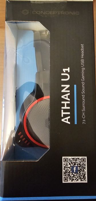 Auscultadores Conceptronic 7.1 - Novos