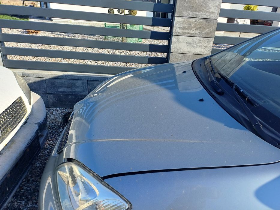 Toyota corolla e12 hb 8q3 maska pokrywa silnika chlodnica lampy czesci