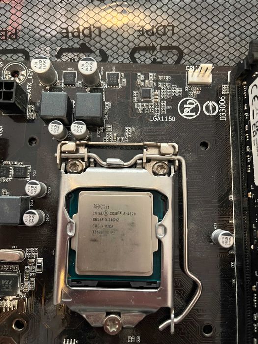 Zestaw Gigabyte GA-H81M-S2H + I5-4570 + 16 GB RAM + chłodzenie