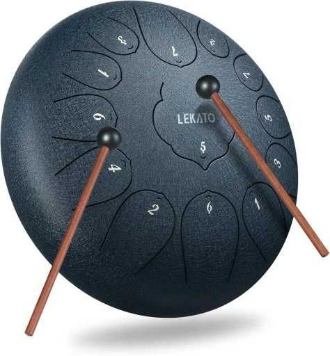 LEKATO Bęben językowy stalowy bęben językowy (30 cm, 13 nut w C)