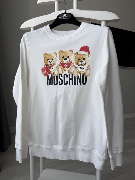 Кофта Moschino для девочки белая