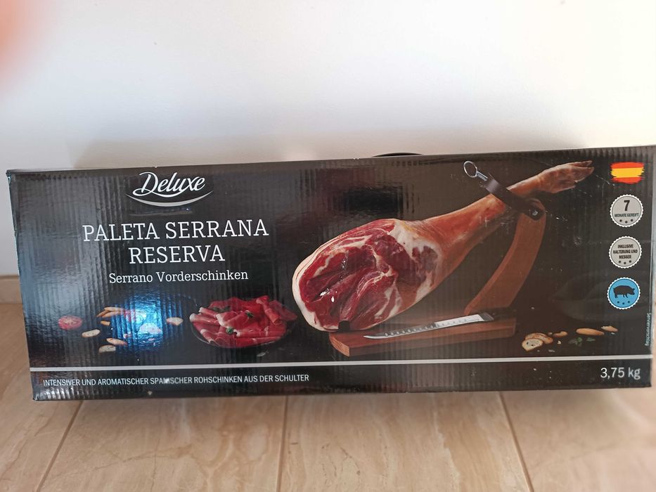 Stojak na szynkę Jamon Serrano lub Prosciutto PRZECENA