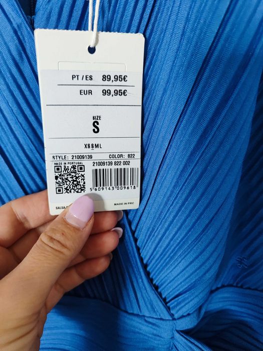 Macacão senhora Salsa Jeans novo S